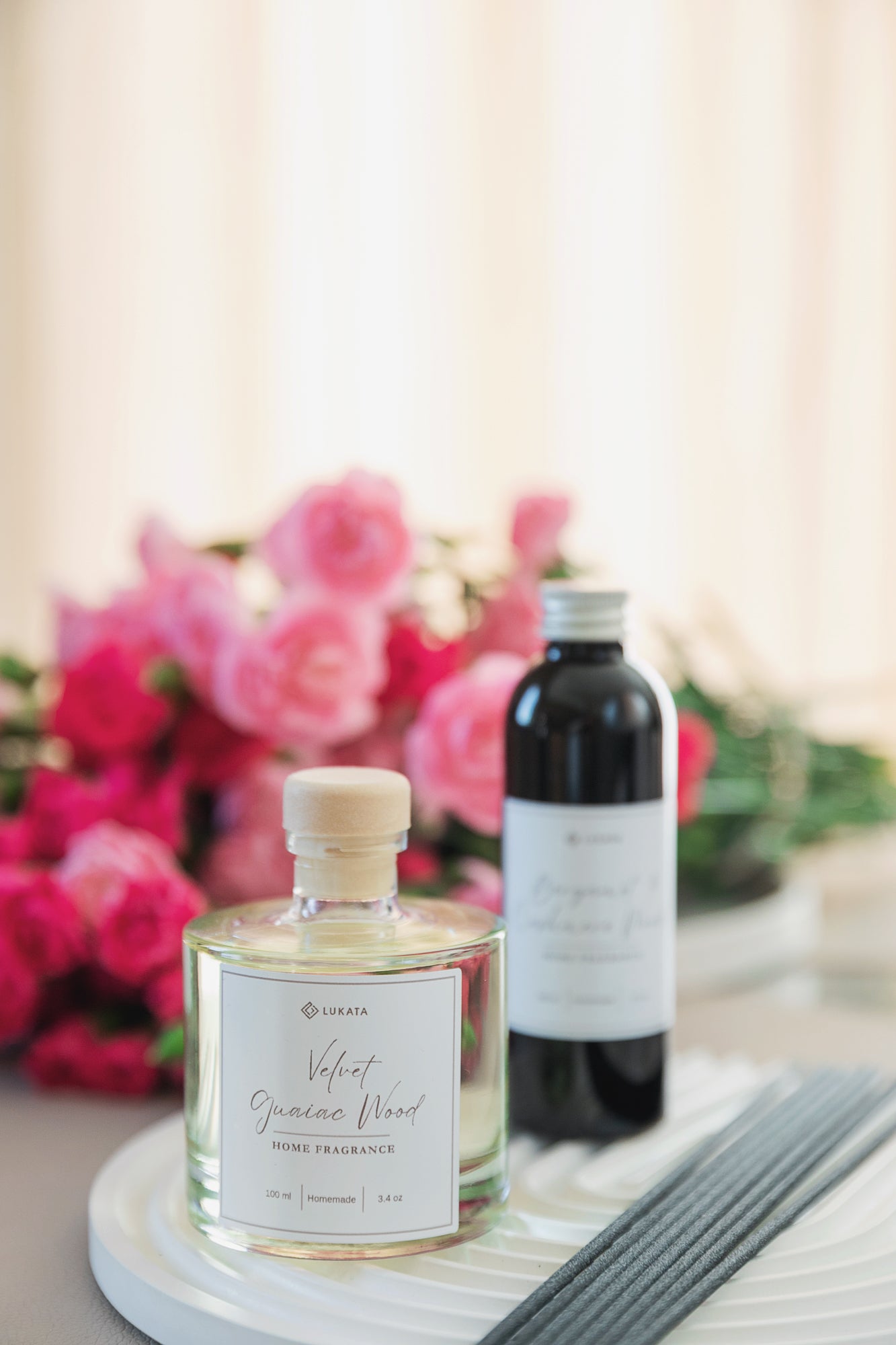 Namų kvapo papildymas + 8 lazdelės – ekologiškas kvapo papildymas jūsų turimam namų kvapo buteliukui