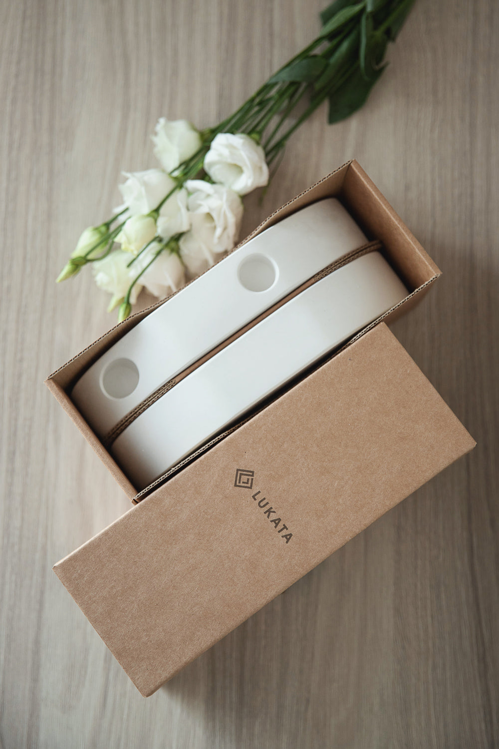 Rankų darbo žvakidė - laikiklis keturioms ilgoms žvakėms