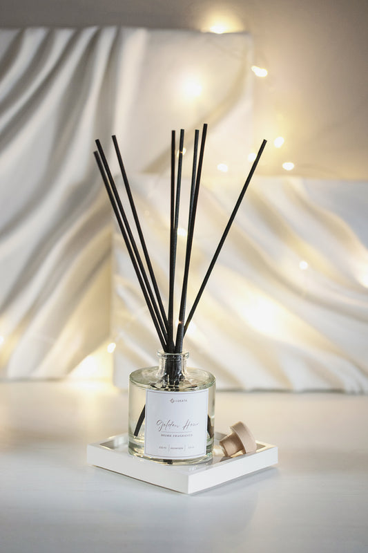 Elegant Home Reed Diffuser in Glass Bottle – Enchanting Aromas for Every Space