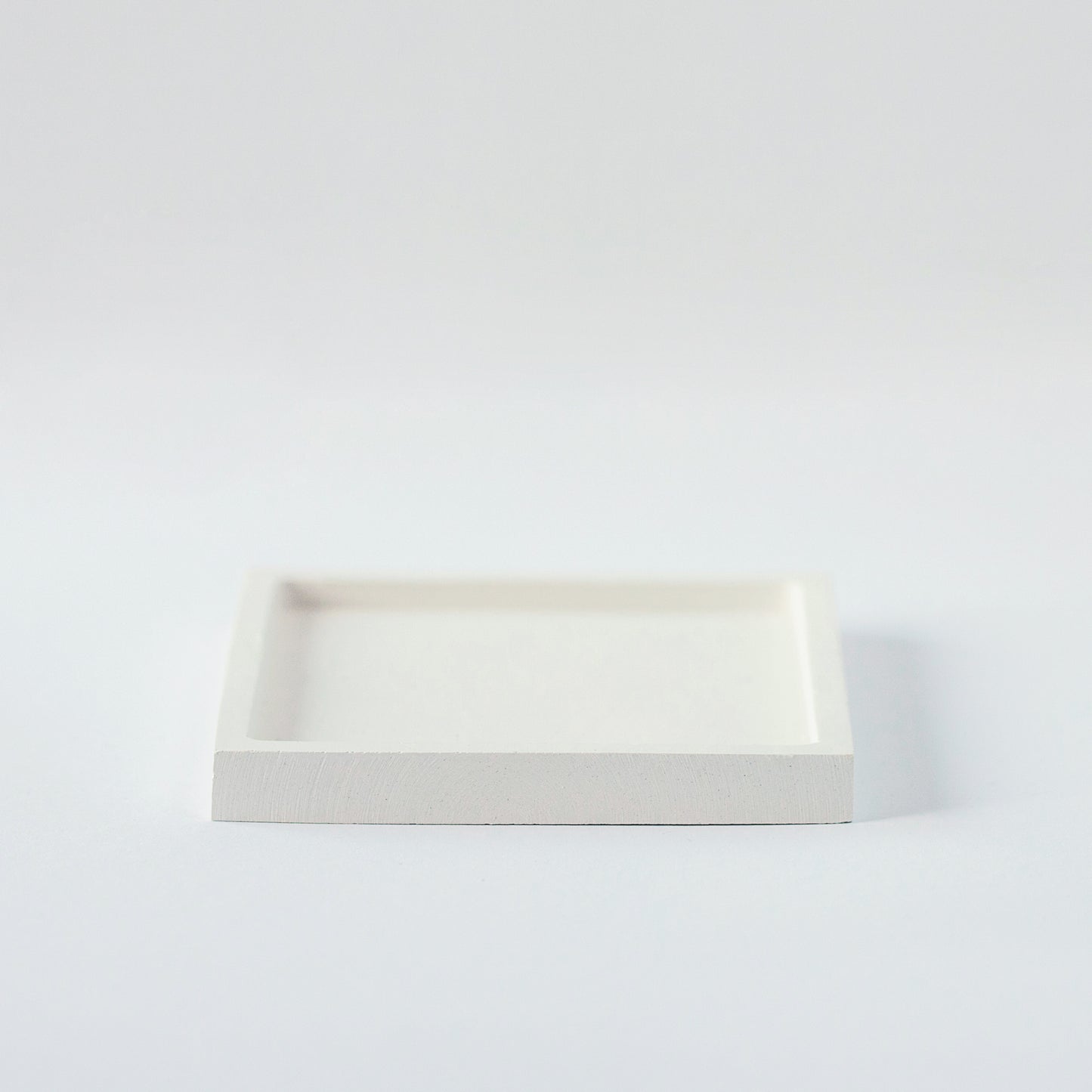 Square Gypsum Tray - Minimalist Elegance for Candles and Home Decor