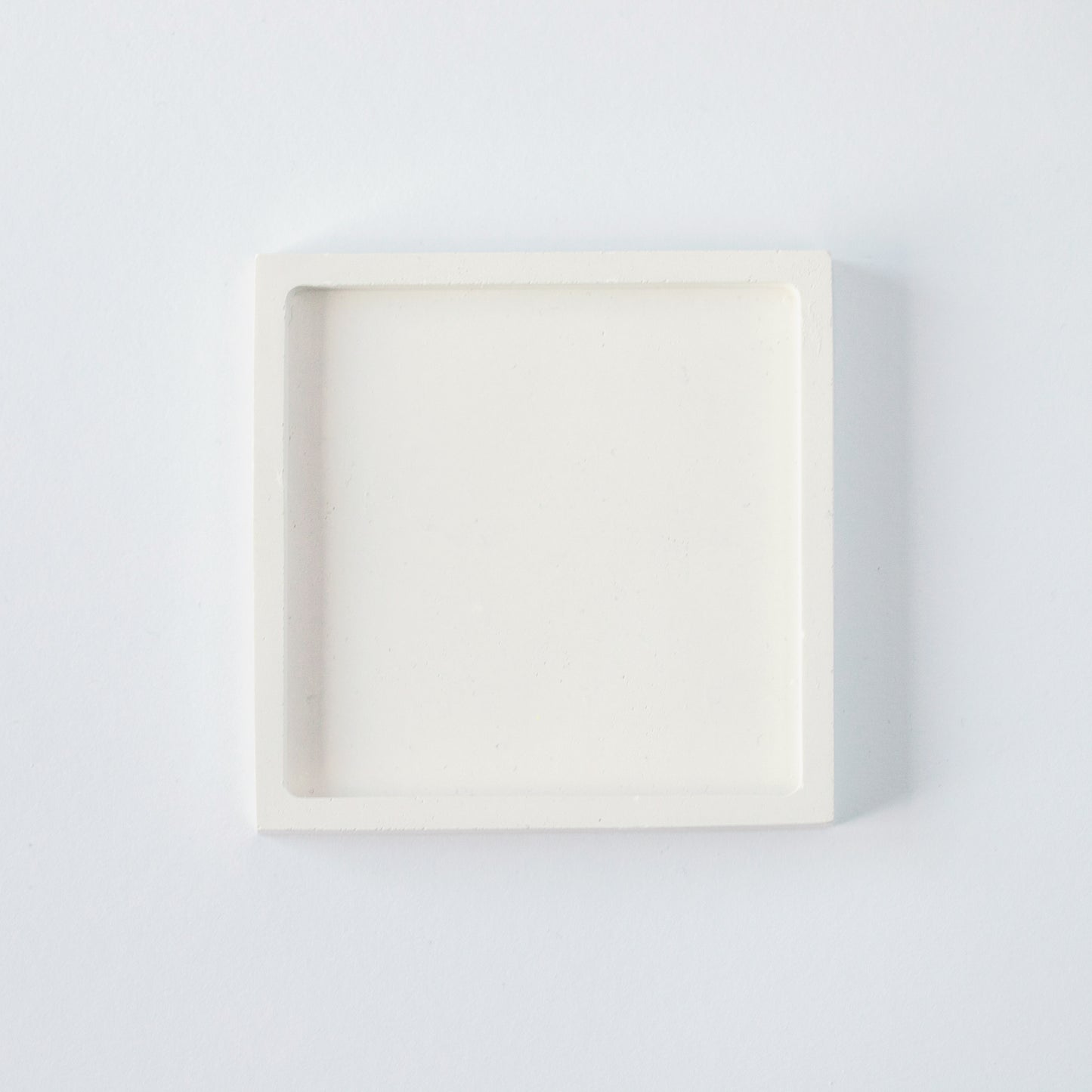 Square Gypsum Tray - Minimalist Elegance for Candles and Home Decor