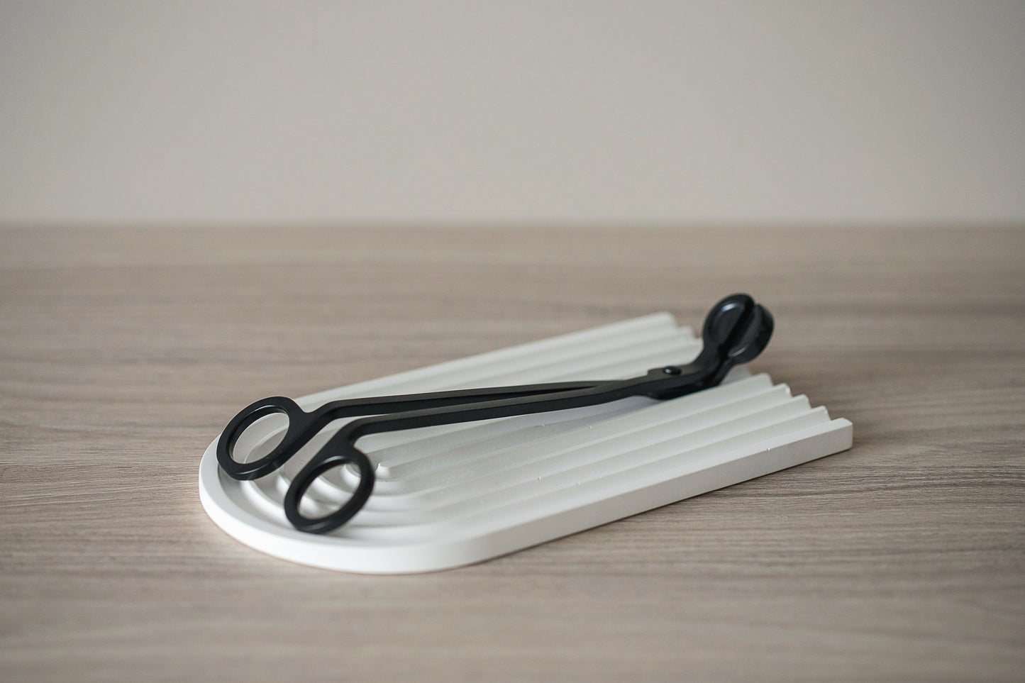 Candle Wick Trimmer - Black Stainless Steel Scissors for Candle Care