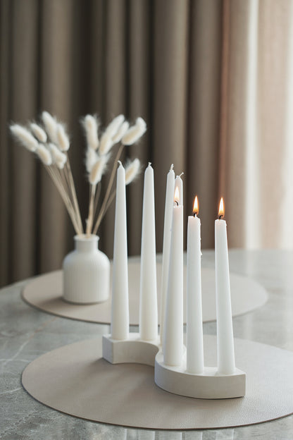 Minimal Candle Holder – Elegant Candle Chandelier for Tabletop Decor, Modern Living Room Accent