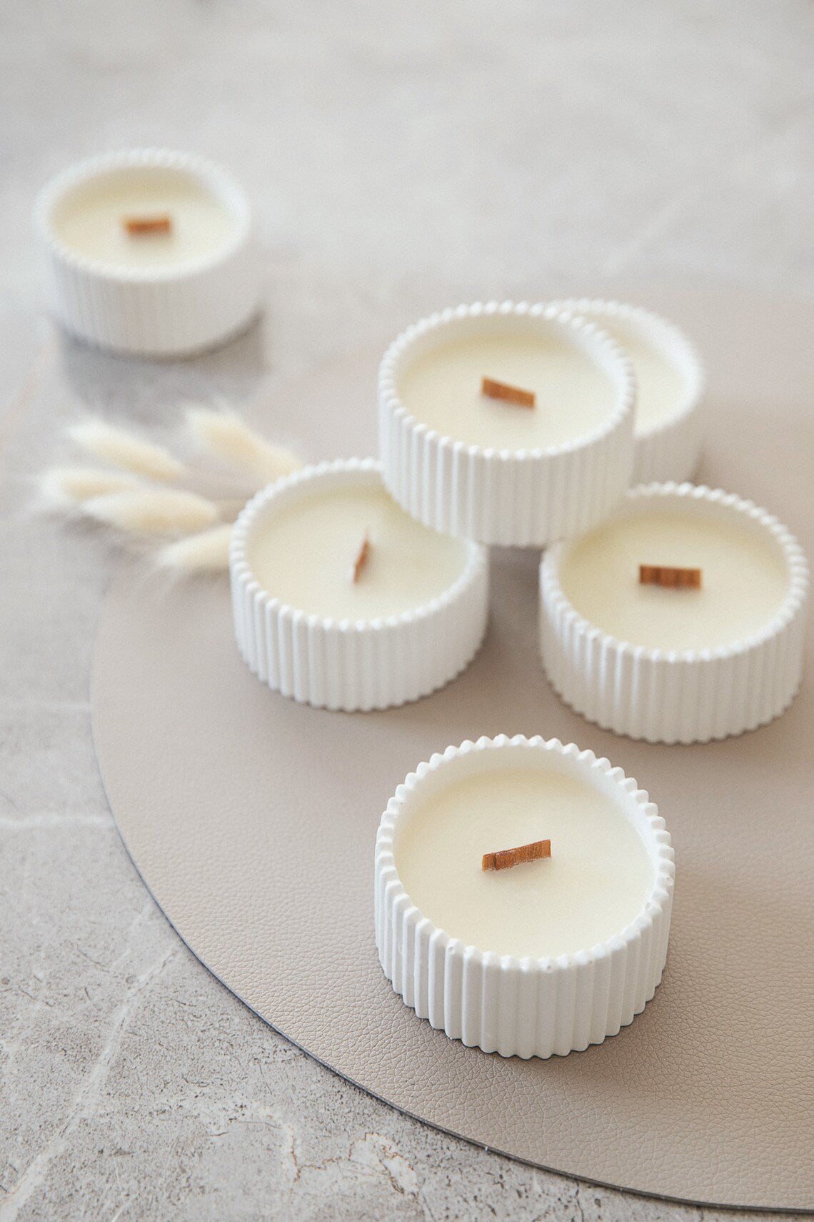 Tea Candle Set of 9 - Scented Coconut Wax Tea Candles